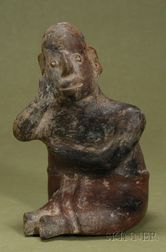 Pre-Columbian Pottery Figure